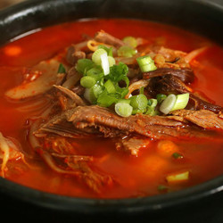 Spicy Beef And Vegetable Soup (yukgaejang: 육개장)