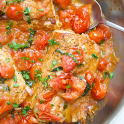 Mahi Mahi With Tomato Lemon Sauce Recipe