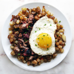 Leftover Brisket Hash