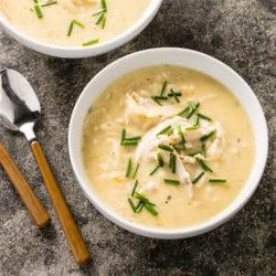 Lemon Chicken And Orzo Soup