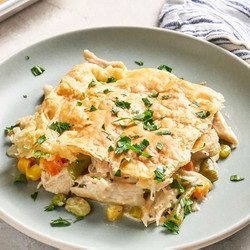 Sheet Pan Chicken Pot Pie