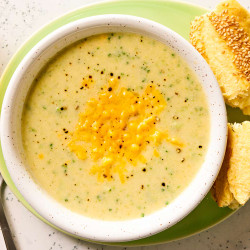 The Easiest, Creamiest Broccoli Cheddar Soup Is Ready In 30 Minutes Flat