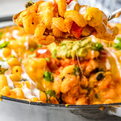 Chicken Enchilada Pasta Bake