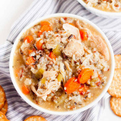 Crock Pot Chicken And Wild Rice Soup Recipe