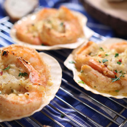 Shrimp And Scallop Scampi