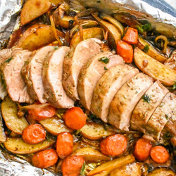 Pork Tenderloin Sheet Pan Dinner