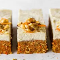 No Bake Healthy Carrot Cake Bars