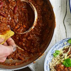 Burnt Aubergine Veggie Chilli