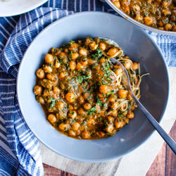 4-ingredient Dinner: Coconut Chickpeas, Tomatoes And Greens