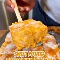 Sweet Potato Butter Swim Biscuits 🍠