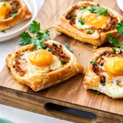 Bacon And Egg Galettes