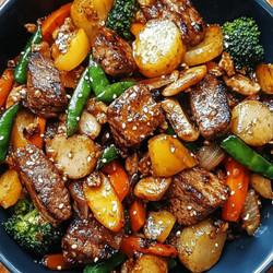 Savor Blackstone Cowboy Stir Fry Dinner In Just 30 Minutes