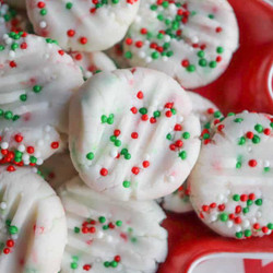 Christmas Cream Cheese Mints