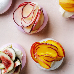 Colourful Mini Pavlovas With Summer Fruit Recipe