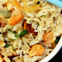 Recipe: Brown Rice Bowl With Lemongrass, Tofu, And Cashews