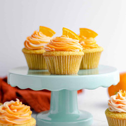 Orange Creamsicle Cupcakes