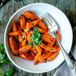 Oven Roasted Carrot Recipe + Video