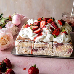 Strawberry Icebox Cake