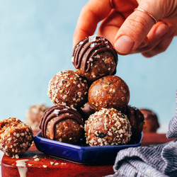 Seedy Tahini Snack Bites (nut-free!)
