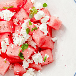 Salade De Pastèque Et Feta