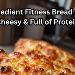 2-ingredient Fitness Bread – Soft, Cheesy &amp; Full Of Protein
