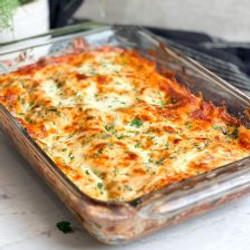 Easy Chicken Alfredo Lasagna