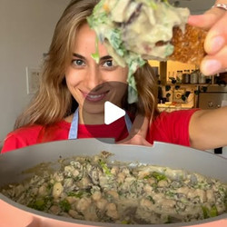 One Pot Miso Mushroom Butter Beans