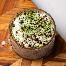 Matcha Hot Chocolate With Cacao