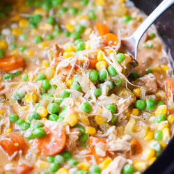 Slow Cooker Chicken Pot Pie
