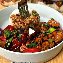 Black Pepper Chicken Meal Prep