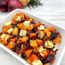 Butternut Squash &amp; Feta Traybake