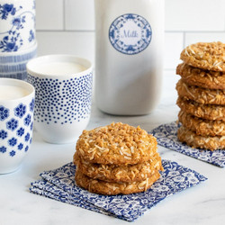 Crispy, Chewy Carolina Coconut Cookies