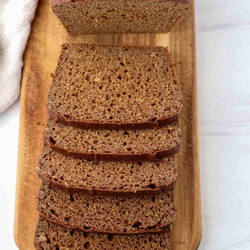Kavring (the Easiest Swedish Rye Bread)