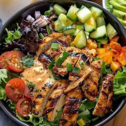 Grilled Chicken Salad Bowl