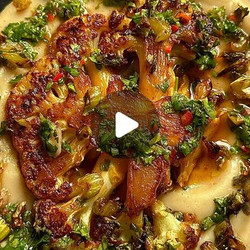 Cauliflower Steak + Chimichurri