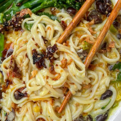 Black Bean + Peanut Butter Ramen