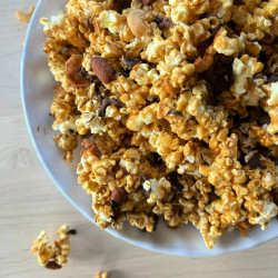 Homemade Moose Munch Popcorn