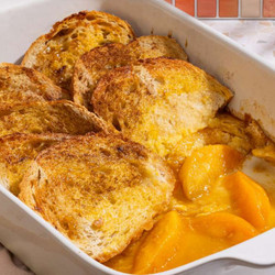 Grandma's Peach French Toast