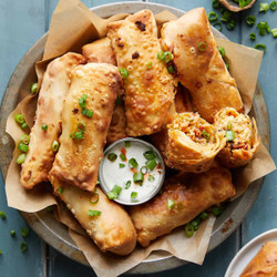 Jalapeño Popper Egg Rolls