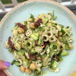Chickpea Pasta Salad