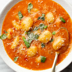 Creamy Tomato Gnocchi Soup