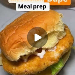 Healthy Chicken Patties