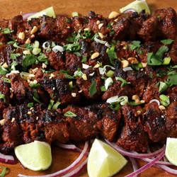 West African Grilled Beef (suya)