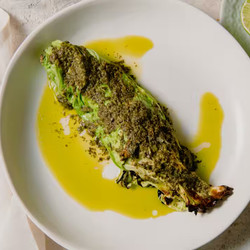 Cabbage And Saltbush Baked Fish
