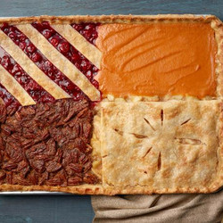 Four-flavor Sheet Pan Pie