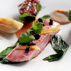 Duck Breast With Confit Fig, Fennel And Five Spice