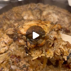 One Pan French Onion Chicken W/ Rice