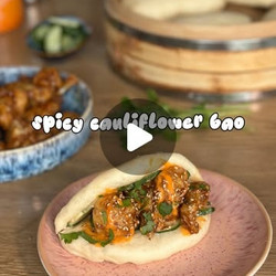 Spicy Cauliflower Bao