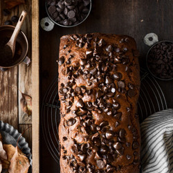 High Altitude Pumpkin Chocolate Chip Bread