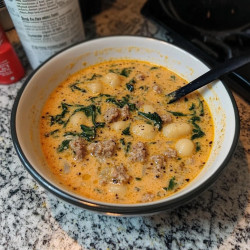 Cozy And Creamy Italian Sausage Gnocchi Soup Recipe : A Hearty Weeknight Favorite
